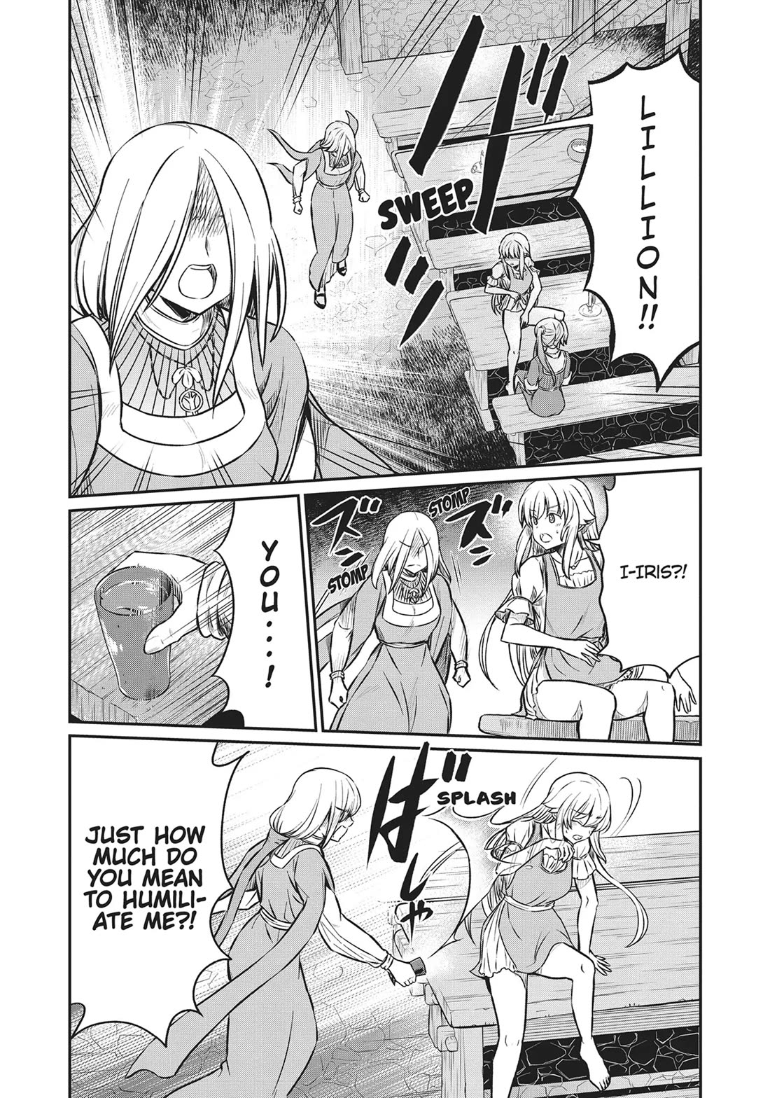 Becoming Princess Knight and Working at Yuri Brothel Chapter 18 page 4 - Chapter 18: Lilly Is Besieged