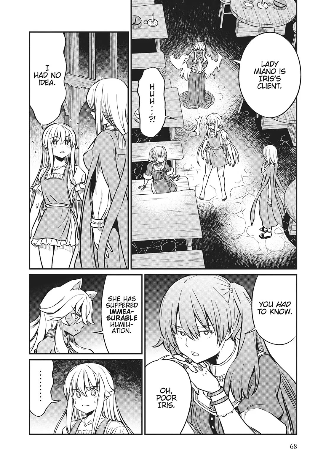 Becoming Princess Knight and Working at Yuri Brothel Chapter 18 page 6 - Chapter 18: Lilly Is Besieged