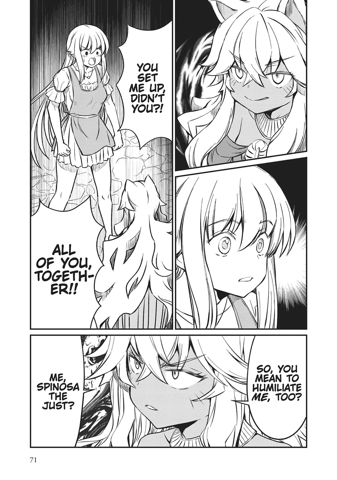 Becoming Princess Knight and Working at Yuri Brothel Chapter 18 page 9 - Chapter 18: Lilly Is Besieged
