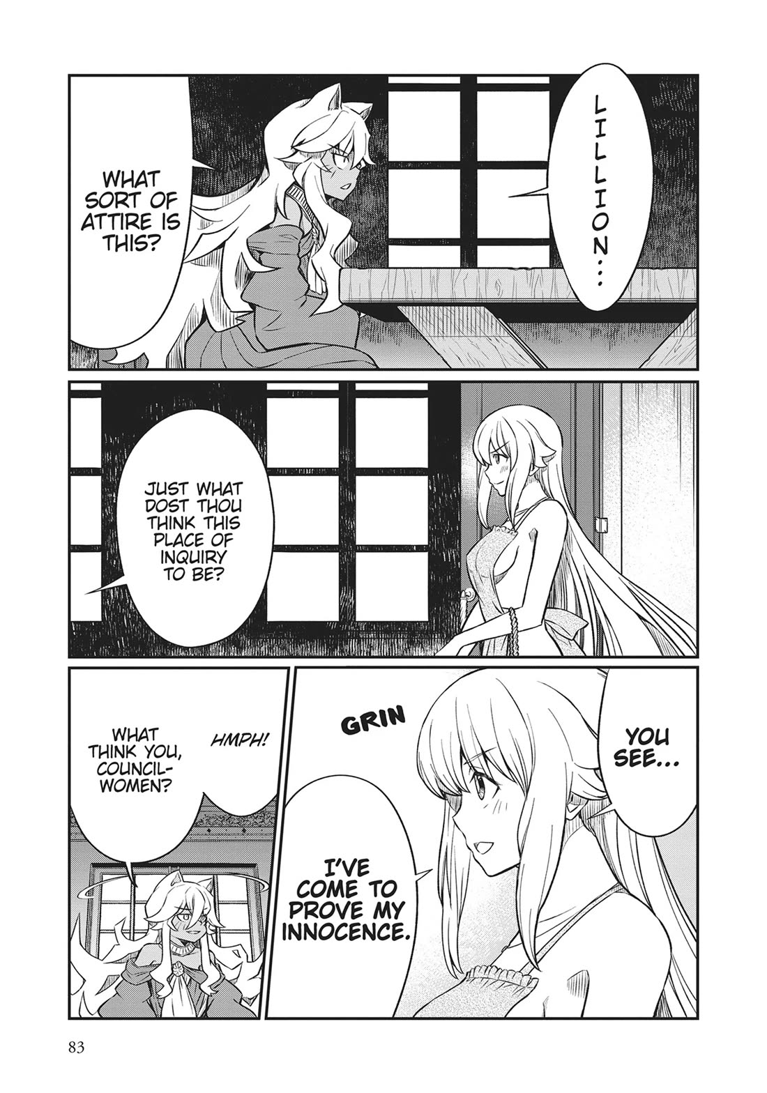 Becoming Princess Knight and Working at Yuri Brothel Chapter 19 page 1 - Chapter 19: Lilly's Thousand and One Nights