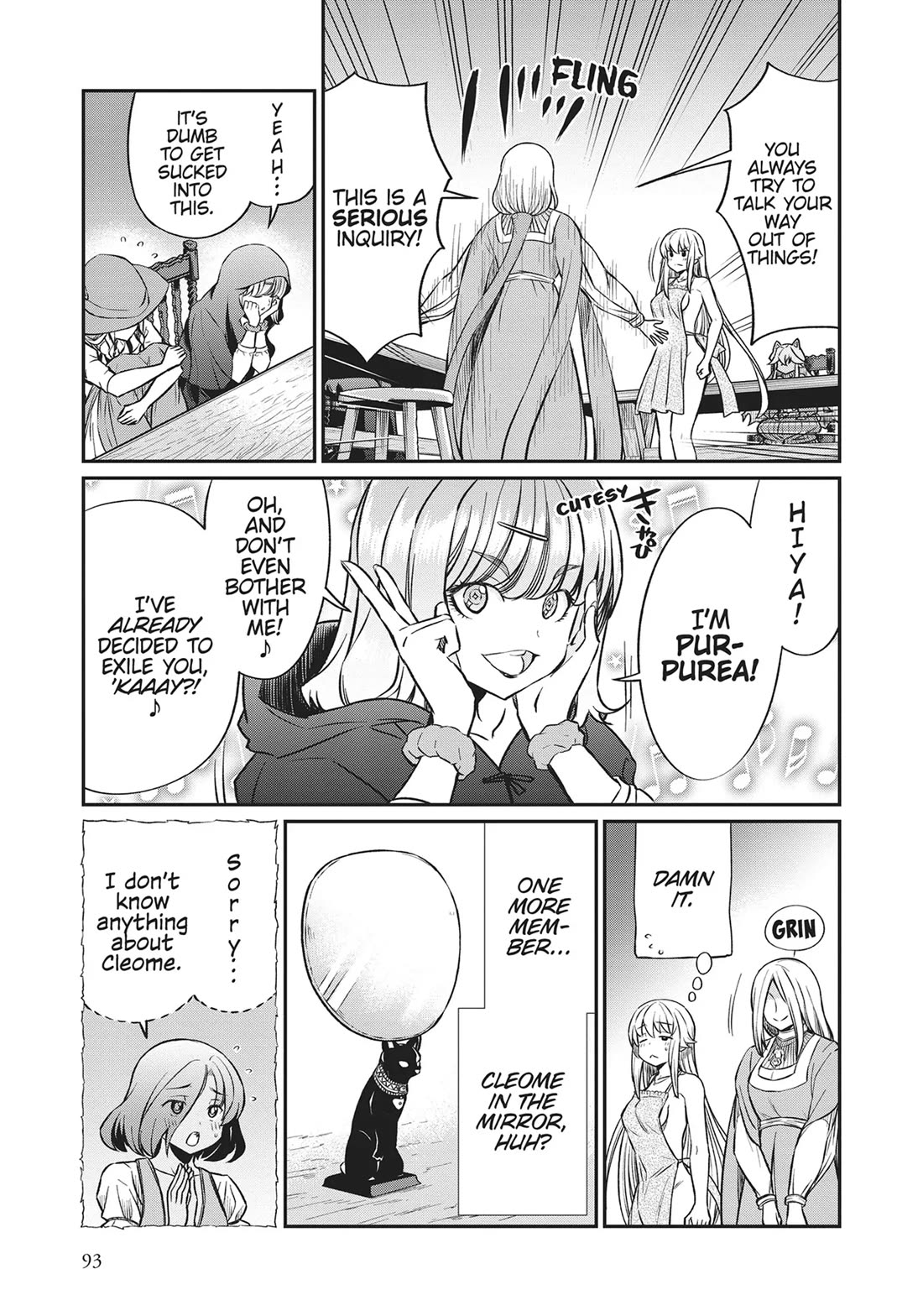 Becoming Princess Knight and Working at Yuri Brothel Chapter 19 page 10 - Chapter 19: Lilly's Thousand and One Nights