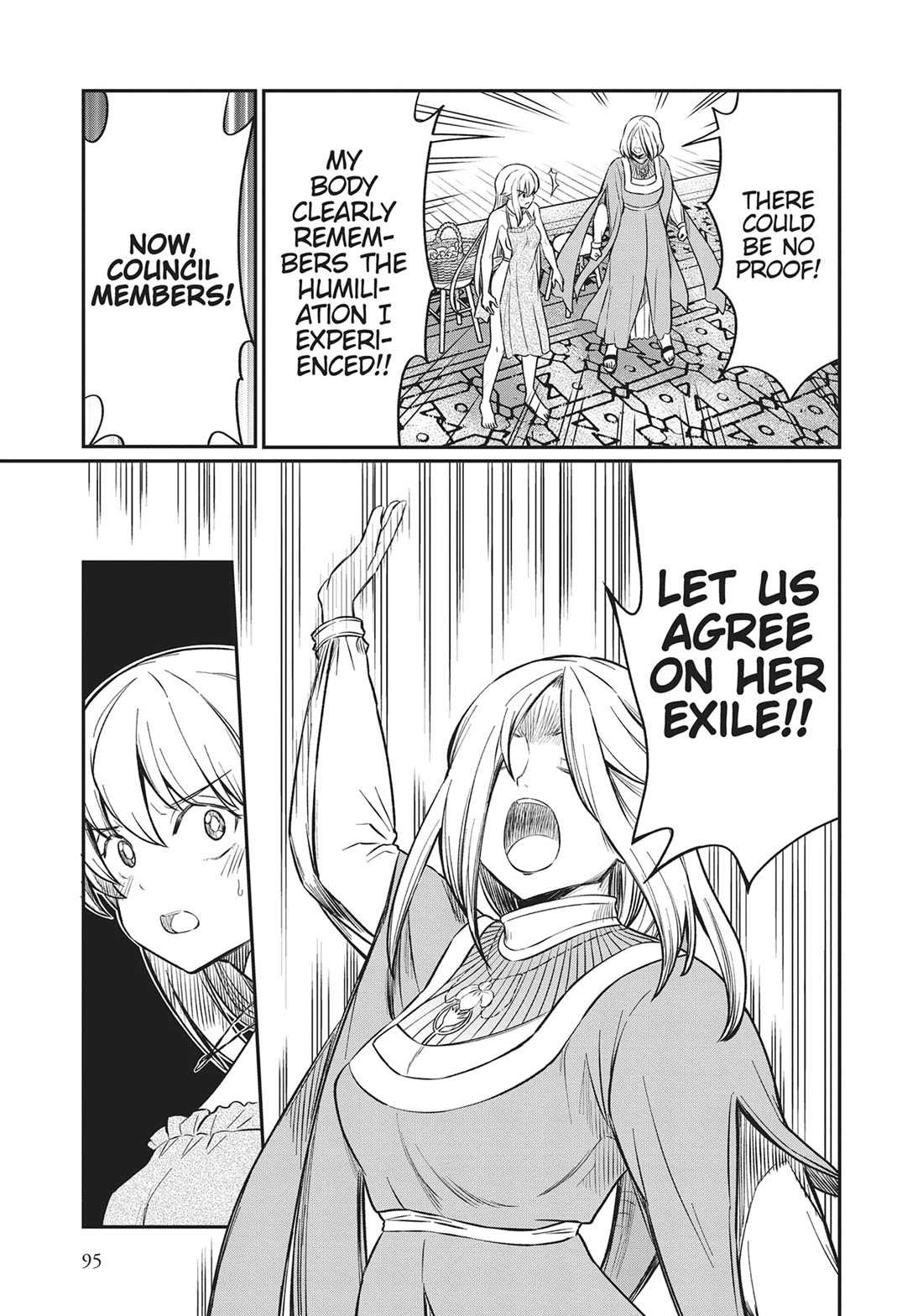 Becoming Princess Knight and Working at Yuri Brothel Chapter 19 page 12 - Chapter 19: Lilly's Thousand and One Nights