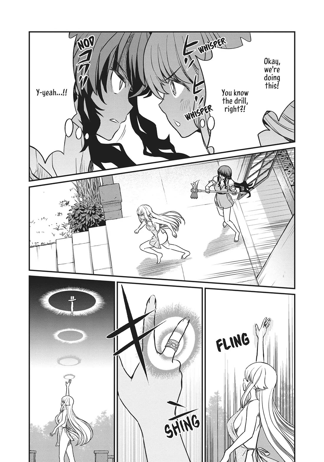 Becoming Princess Knight and Working at Yuri Brothel Chapter 19 page 17 - Chapter 19: Lilly's Thousand and One Nights