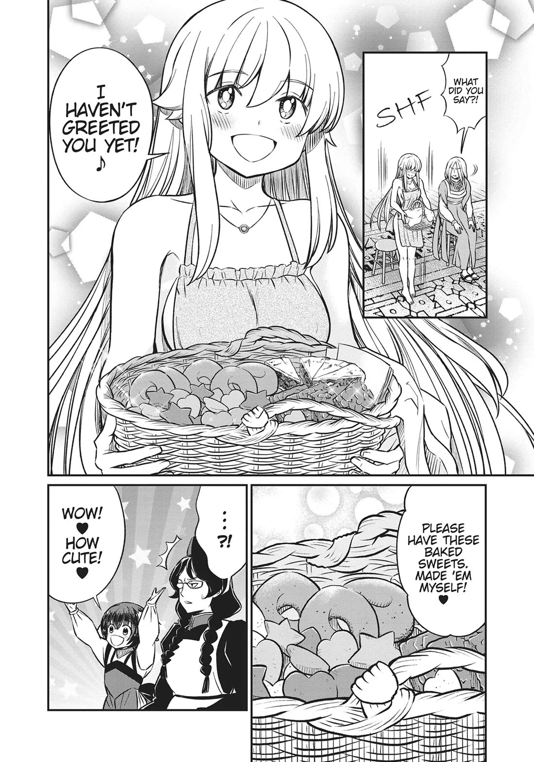 Becoming Princess Knight and Working at Yuri Brothel Chapter 19 page 5 - Chapter 19: Lilly's Thousand and One Nights