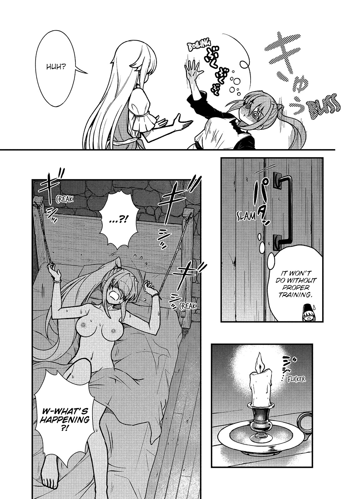 Becoming Princess Knight and Working at Yuri Brothel Chapter 2 page 15 - Chapter 2
