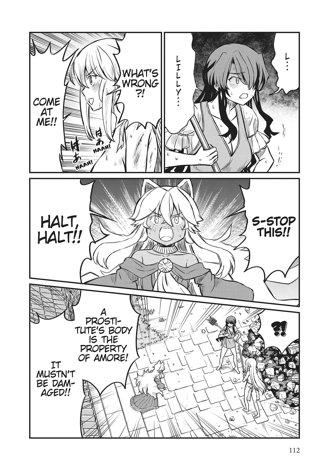 Becoming Princess Knight and Working at Yuri Brothel Chapter 20 page 10 - Chapter 20: The Blade Is Man, the Blade Is the Soul!