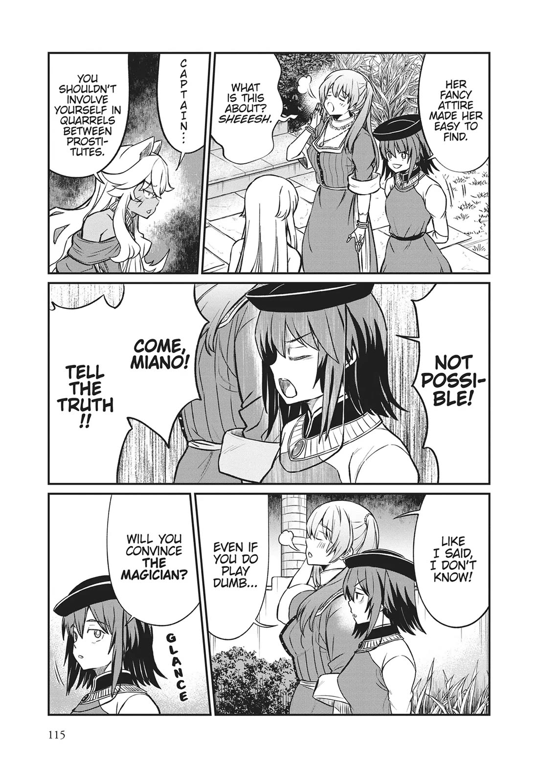 Becoming Princess Knight and Working at Yuri Brothel Chapter 20 page 13 - Chapter 20: The Blade Is Man, the Blade Is the Soul!