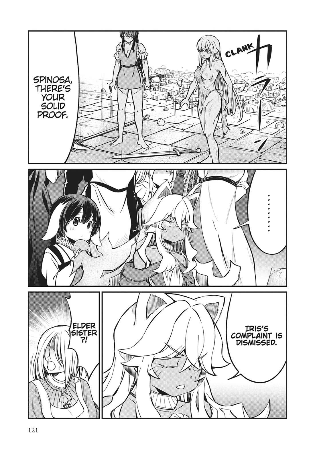 Becoming Princess Knight and Working at Yuri Brothel Chapter 20 page 19 - Chapter 20: The Blade Is Man, the Blade Is the Soul!