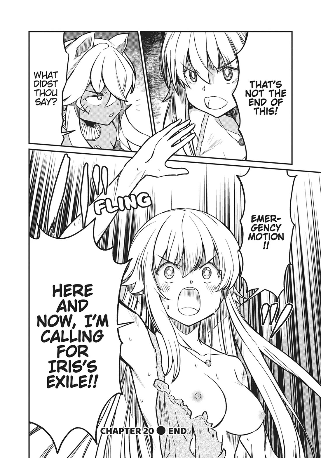 Becoming Princess Knight and Working at Yuri Brothel Chapter 20 page 20 - Chapter 20: The Blade Is Man, the Blade Is the Soul!