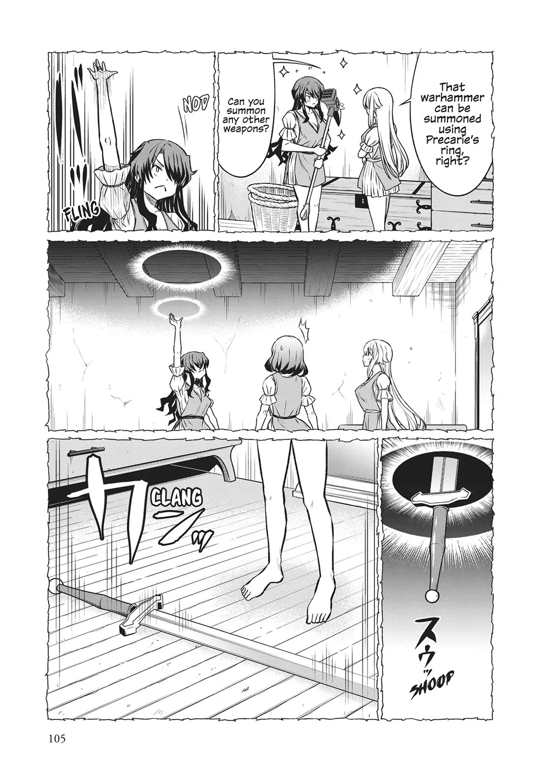 Becoming Princess Knight and Working at Yuri Brothel Chapter 20 page 3 - Chapter 20: The Blade Is Man, the Blade Is the Soul!