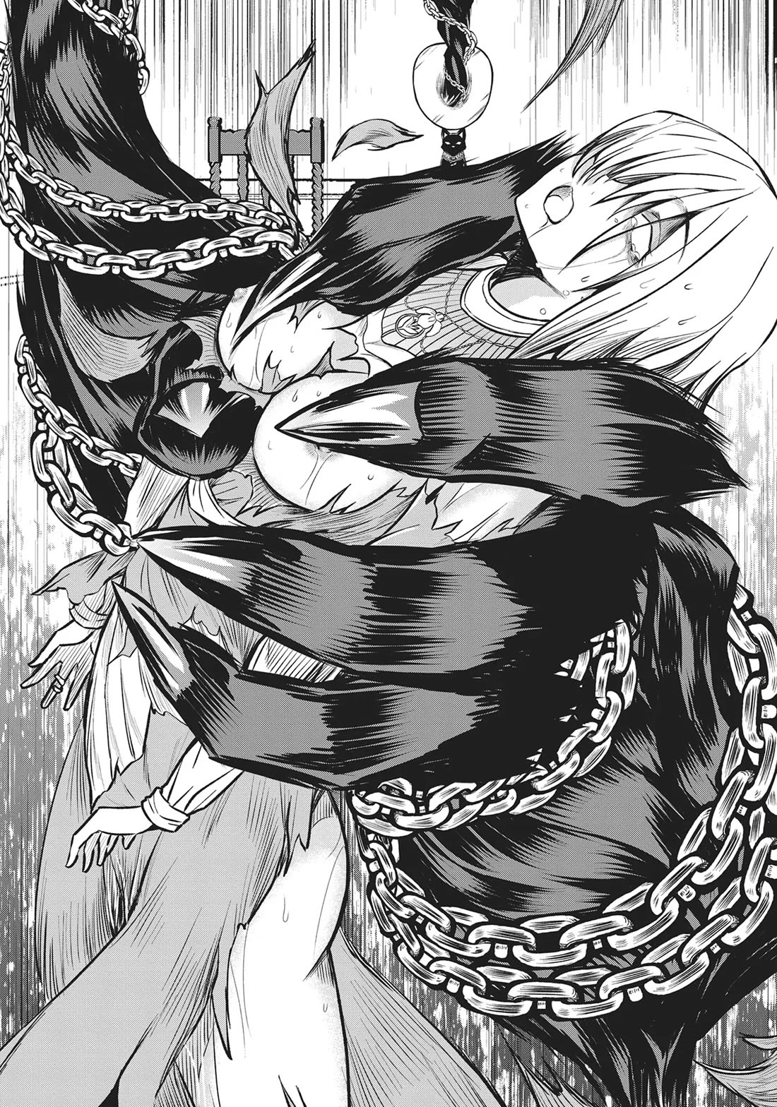 Becoming Princess Knight and Working at Yuri Brothel Chapter 21 page 12 - Chapter 21: The Goddess's Scales