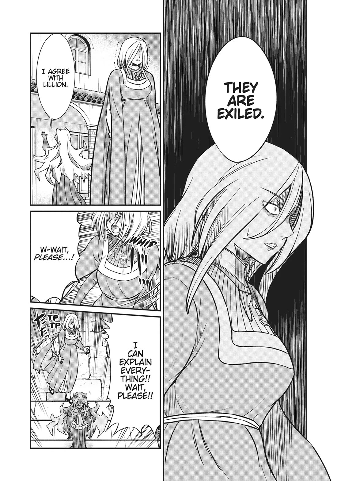 Becoming Princess Knight and Working at Yuri Brothel Chapter 21 page 8 - Chapter 21: The Goddess's Scales