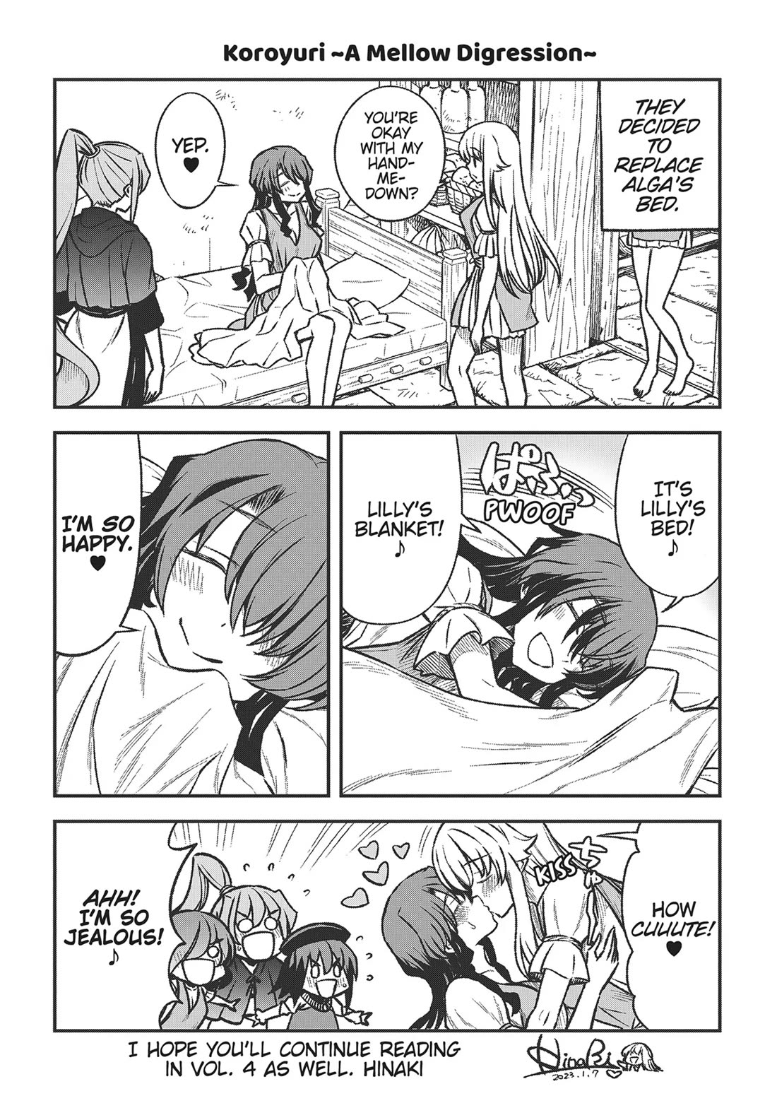 Becoming Princess Knight and Working at Yuri Brothel Chapter 22 page 23 - Chapter 22: Determination and Trials