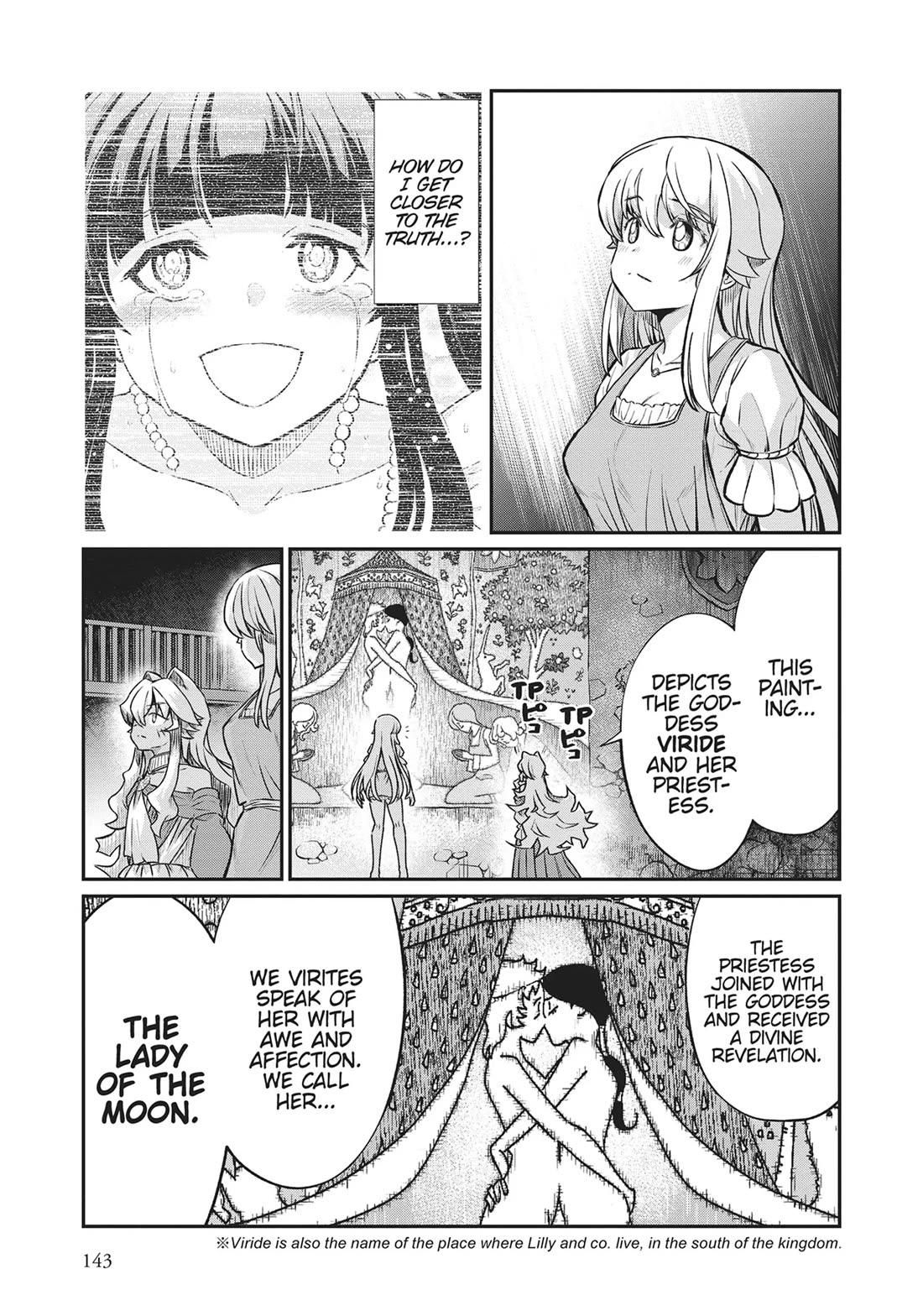 Becoming Princess Knight and Working at Yuri Brothel Chapter 22 page 3 - Chapter 22: Determination and Trials