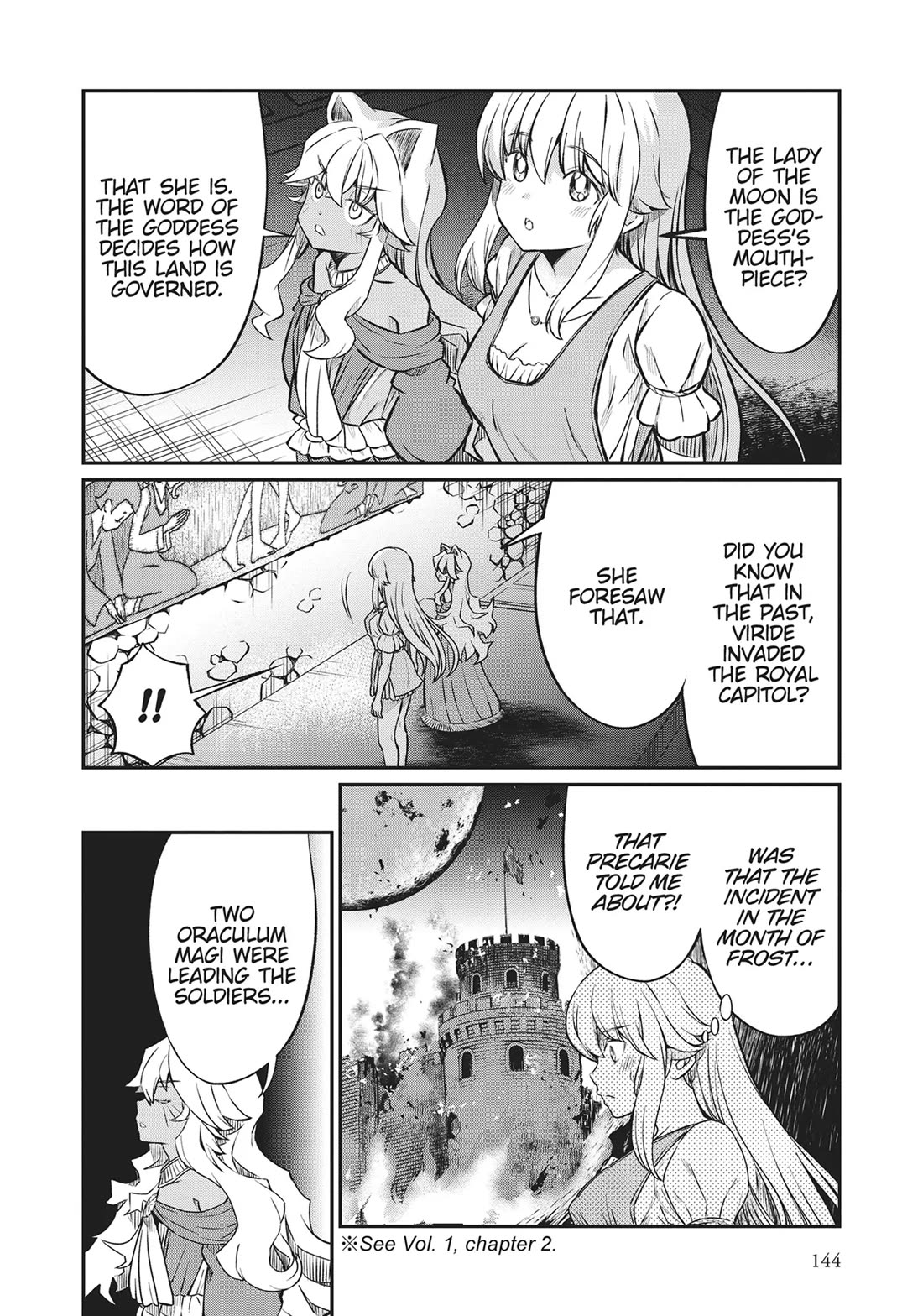 Becoming Princess Knight and Working at Yuri Brothel Chapter 22 page 4 - Chapter 22: Determination and Trials