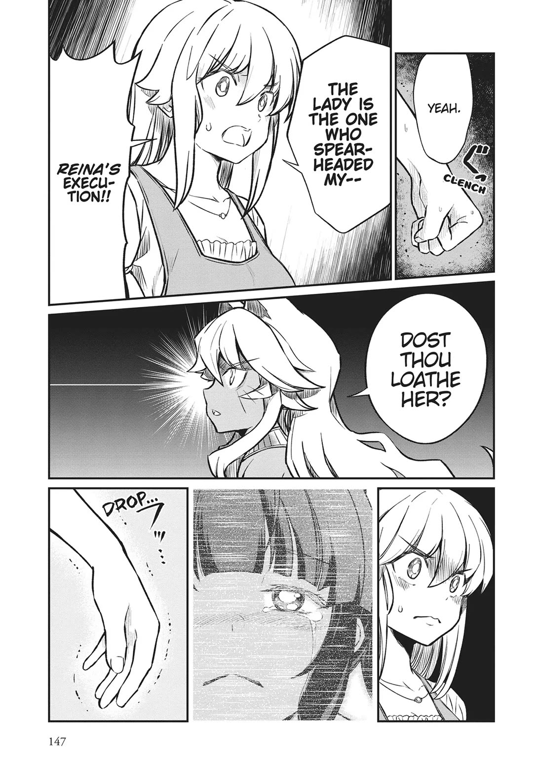 Becoming Princess Knight and Working at Yuri Brothel Chapter 22 page 7 - Chapter 22: Determination and Trials