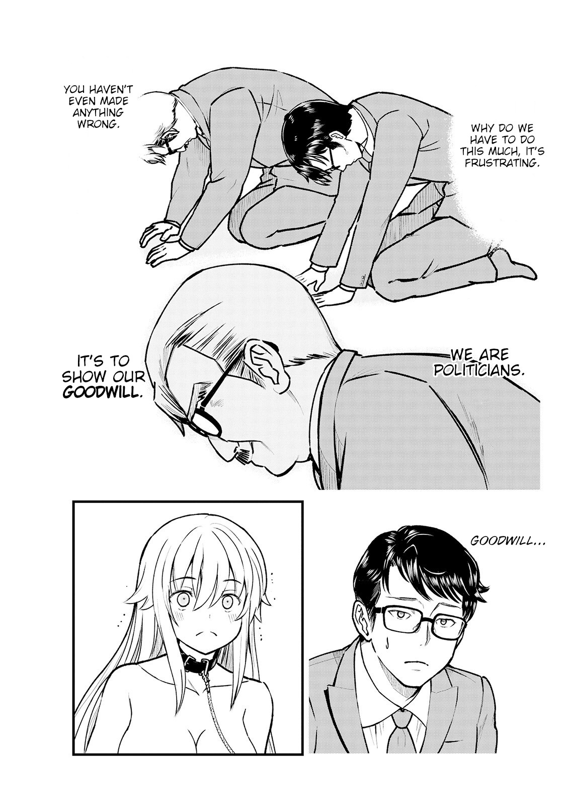 Becoming Princess Knight and Working at Yuri Brothel Chapter 3 page 14 - Chapter 3