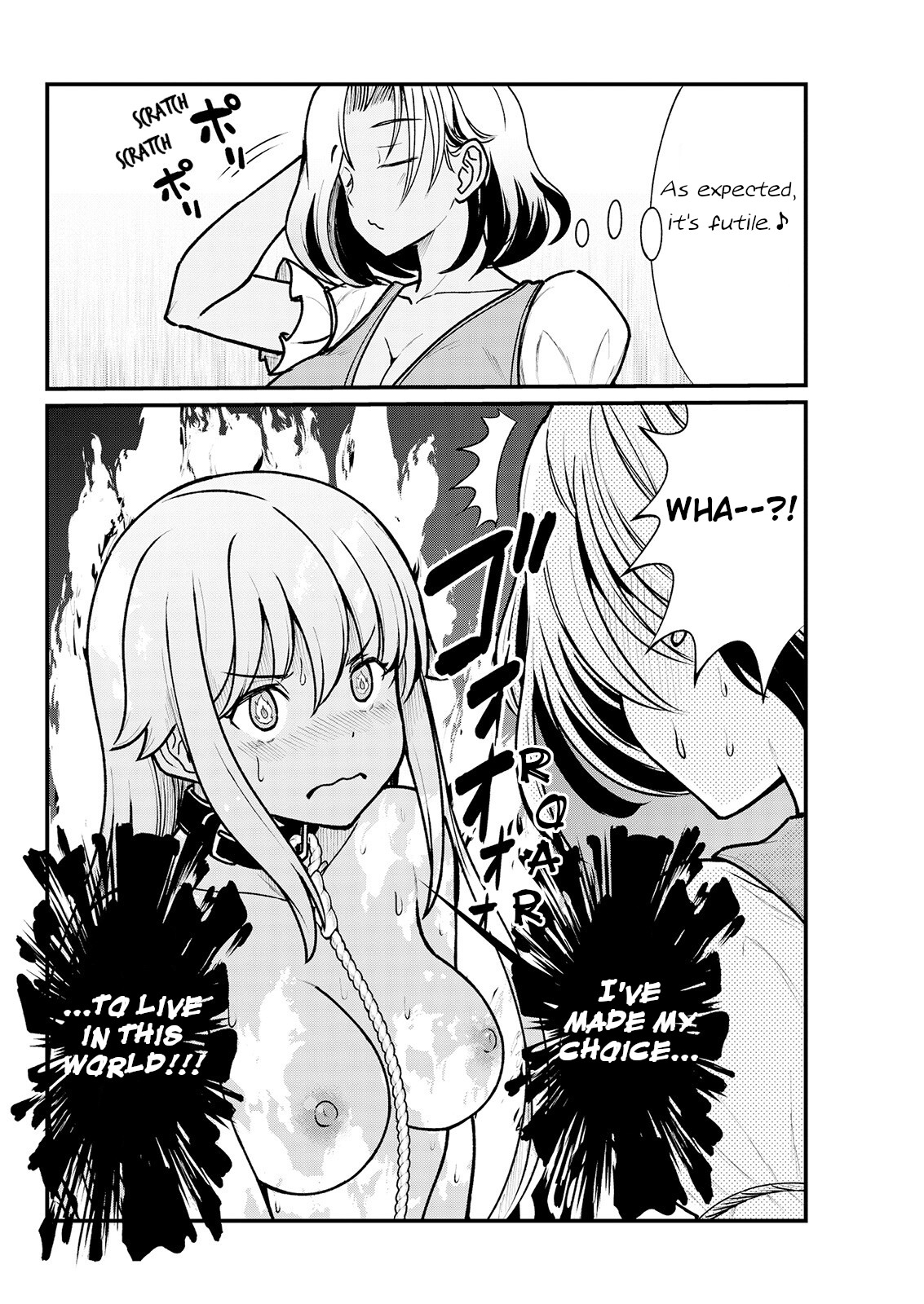Becoming Princess Knight and Working at Yuri Brothel Chapter 3 page 15 - Chapter 3