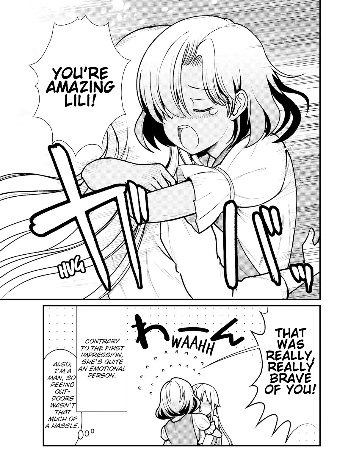 Becoming Princess Knight and Working at Yuri Brothel Chapter 3 page 18 - Chapter 3
