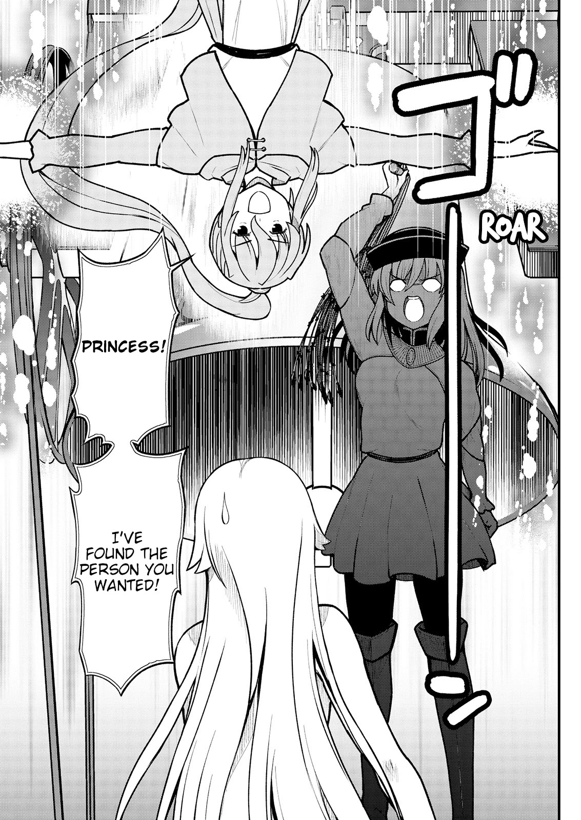 Becoming Princess Knight and Working at Yuri Brothel Chapter 4 page 17 - Chapter 4