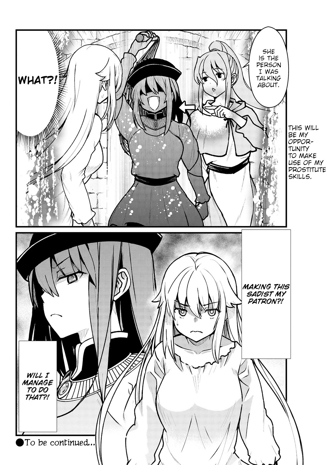 Becoming Princess Knight and Working at Yuri Brothel Chapter 4 page 20 - Chapter 4