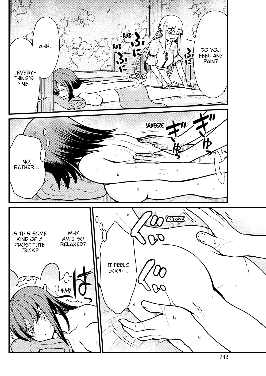 Becoming Princess Knight and Working at Yuri Brothel Chapter 5 page 10 - Chapter 5