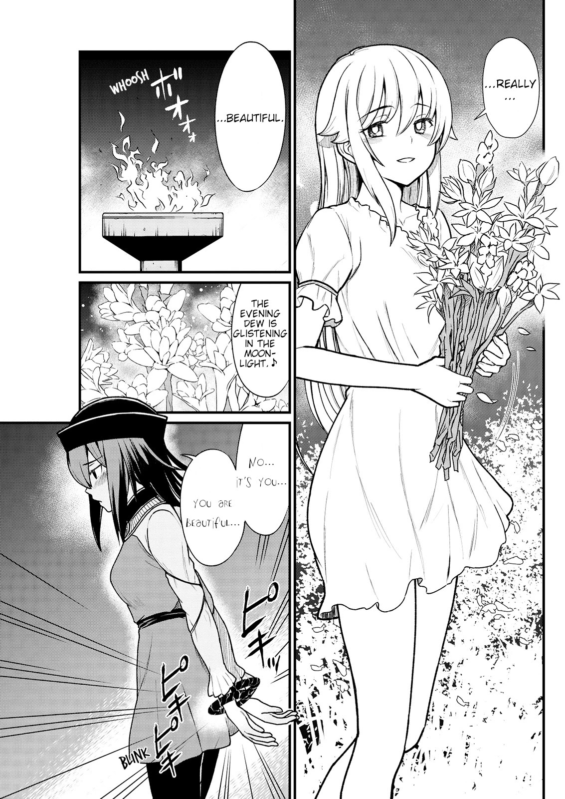 Becoming Princess Knight and Working at Yuri Brothel Chapter 5 page 17 - Chapter 5