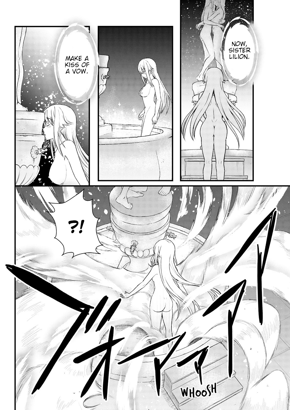 Becoming Princess Knight and Working at Yuri Brothel Chapter 7 page 10 - Chapter 7