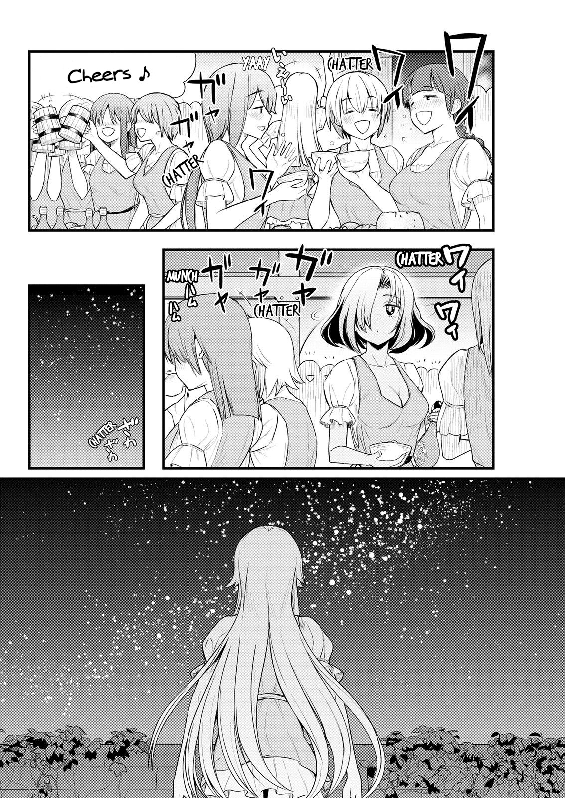 Becoming Princess Knight and Working at Yuri Brothel Chapter 7 page 12 - Chapter 7