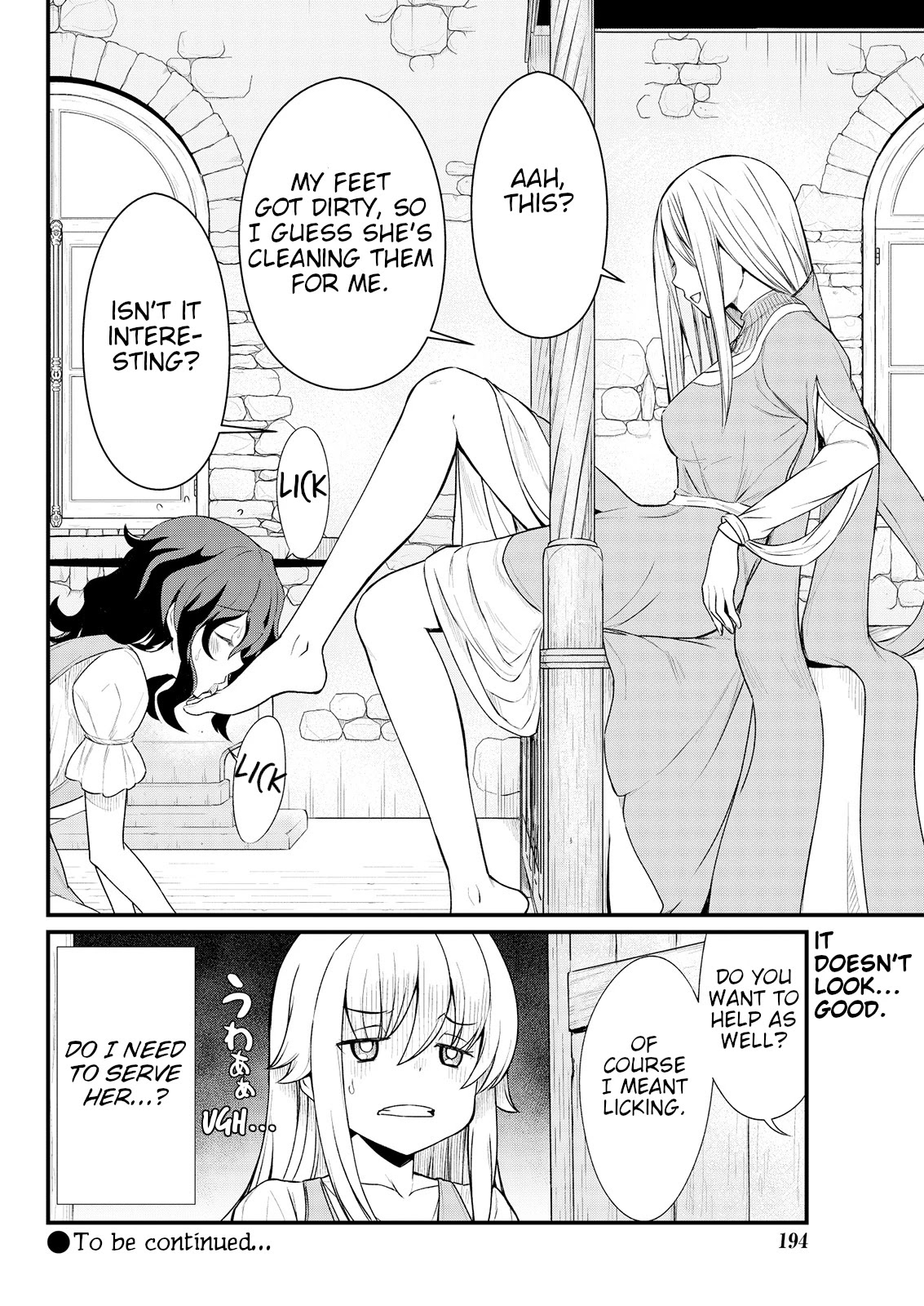 Becoming Princess Knight and Working at Yuri Brothel Chapter 7 page 24 - Chapter 7