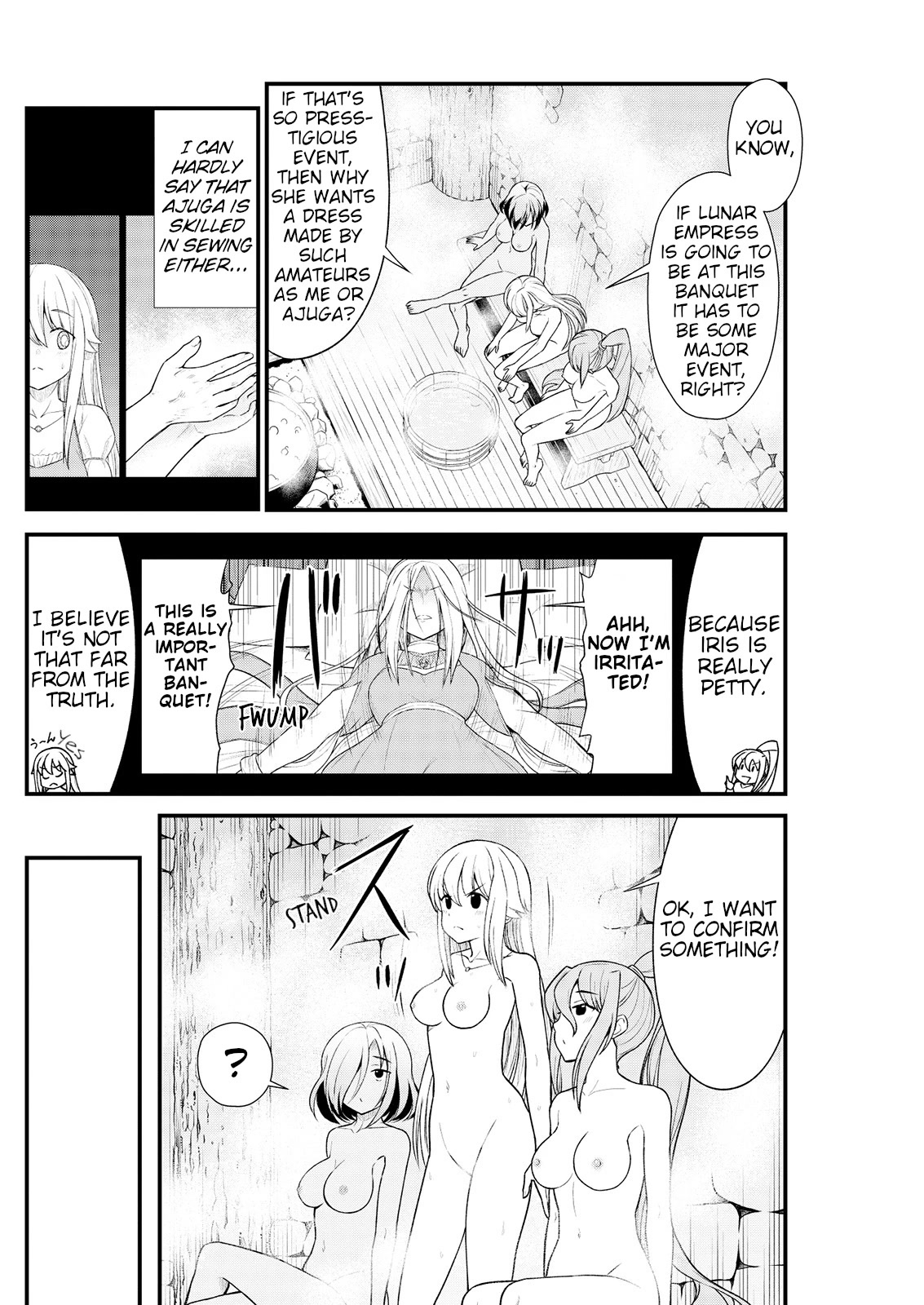 Becoming Princess Knight and Working at Yuri Brothel Chapter 9 page 16 - Chapter 9