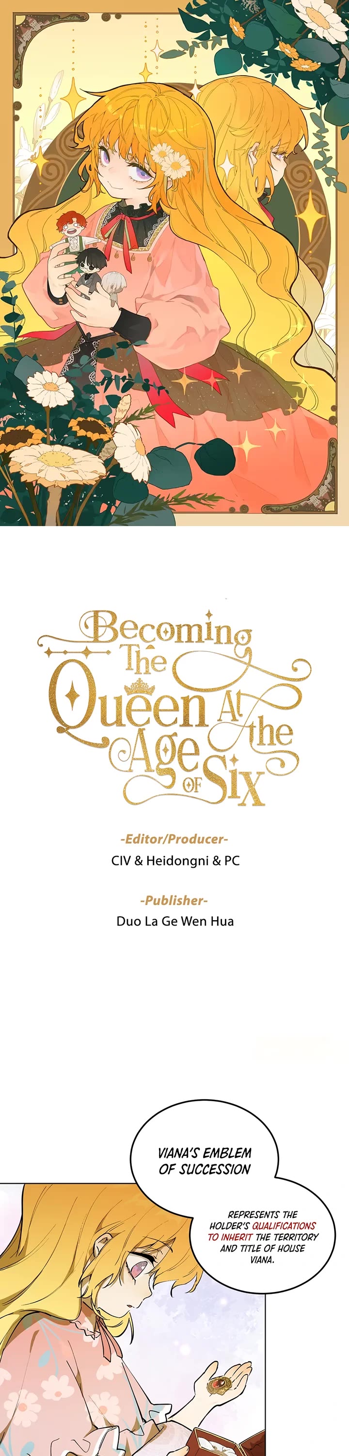 Becoming the Queen at the Age of Six Chapter 11 page 1 - Chapter 11: Oleg: Apology