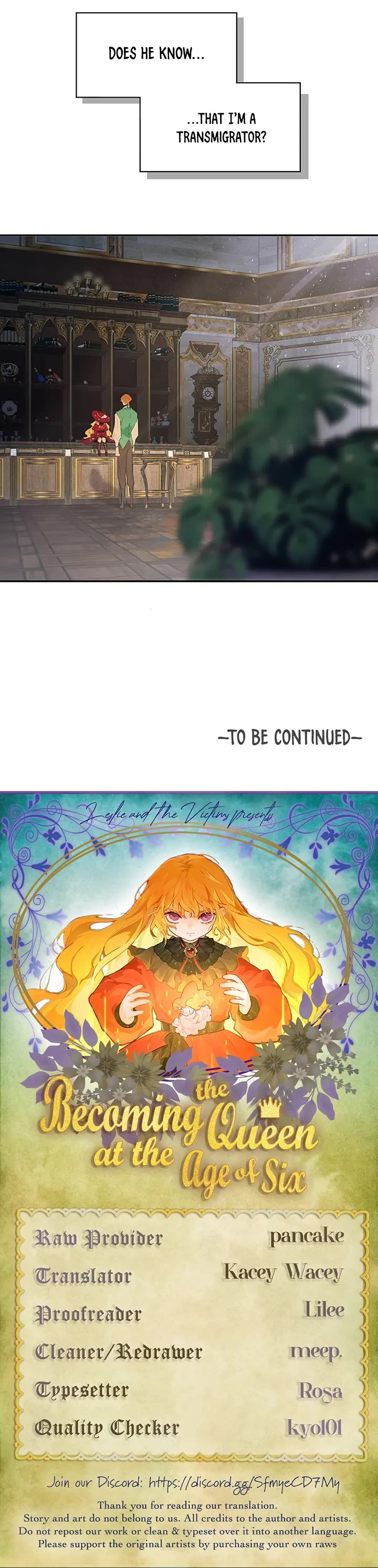 Becoming the Queen at the Age of Six Chapter 16 page 33 - Chapter 16: The One Who Can Treat Tracy de Viana