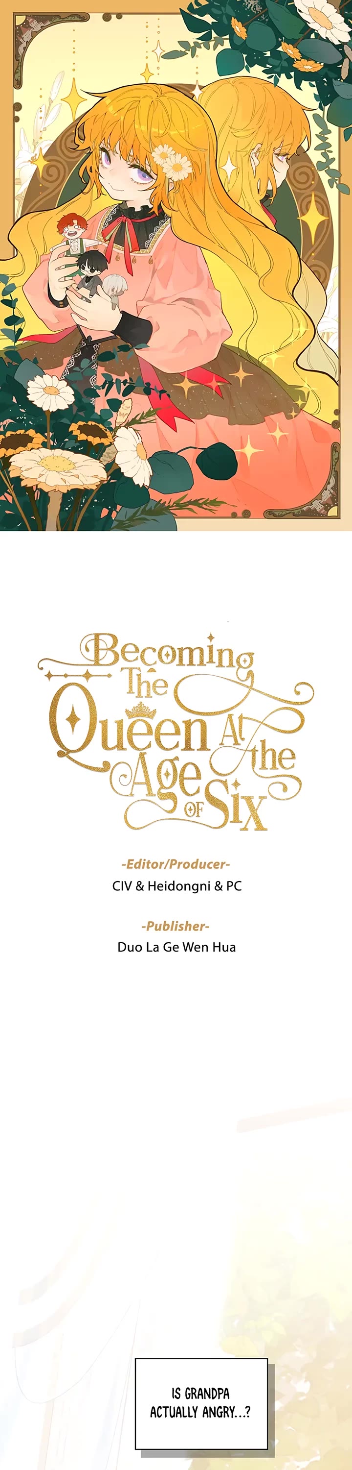 Becoming the Queen at the Age of Six Chapter 18 page 1 - Chapter 18: Carl: Pride and Prejudice