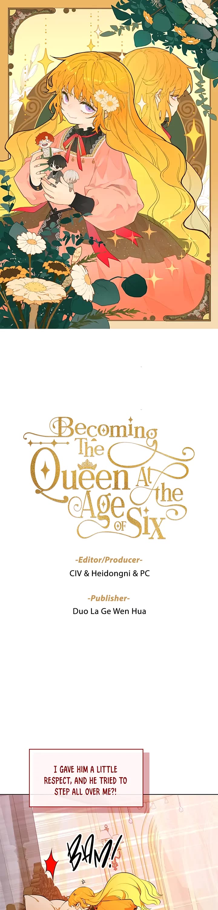 Becoming the Queen at the Age of Six Chapter 19 page 1 - Chapter 19: Carl: Confrontation