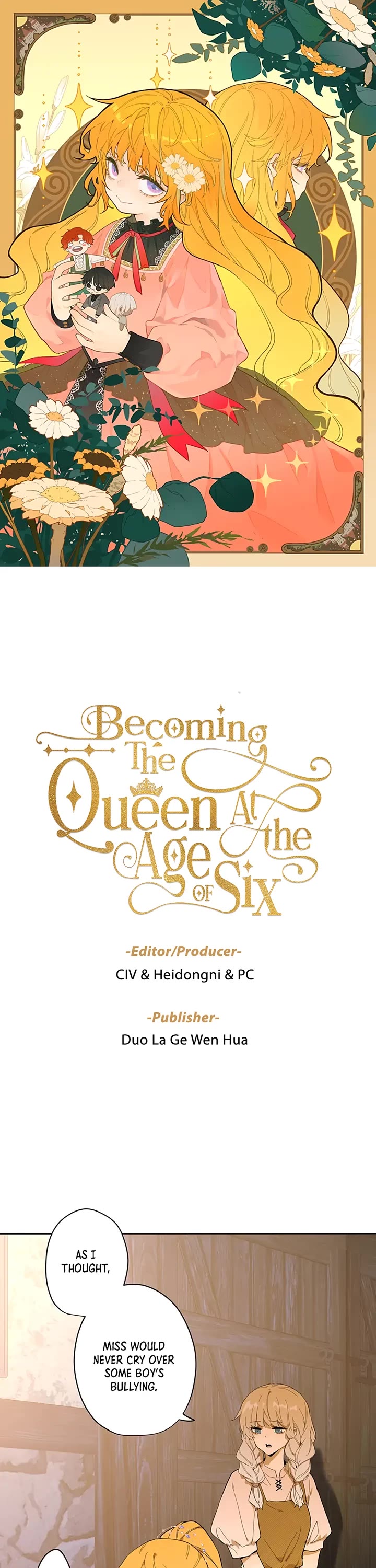 Becoming the Queen at the Age of Six Chapter 22 page 1 - Chapter 22: Carl: Tracy's Arrangement