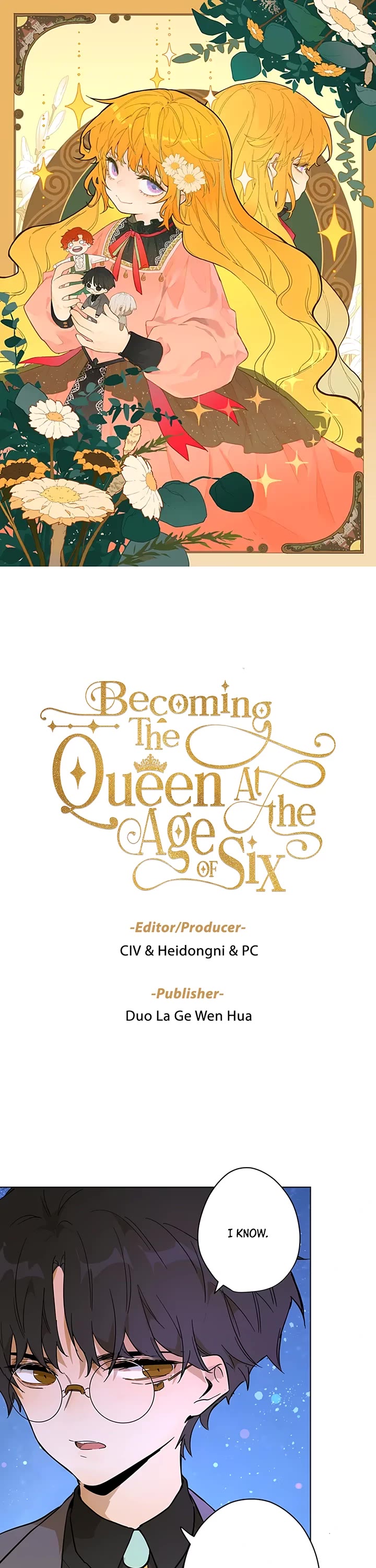 Becoming the Queen at the Age of Six Chapter 23 page 1 - Chapter 23: Carl: Recognition