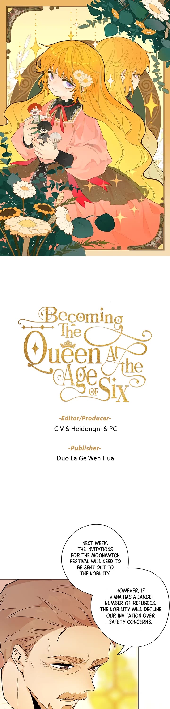 Becoming the Queen at the Age of Six Chapter 25 page 1 - Chapter 25: The bet