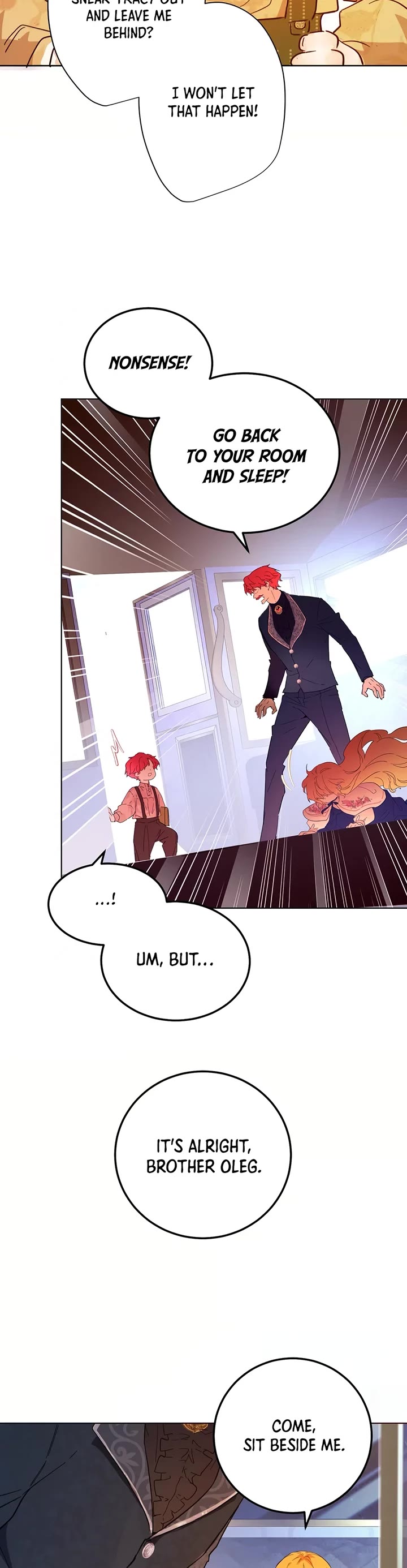 Becoming the Queen at the Age of Six Chapter 27 page 14 - Chapter 27: Cat's Eye Town: Departure