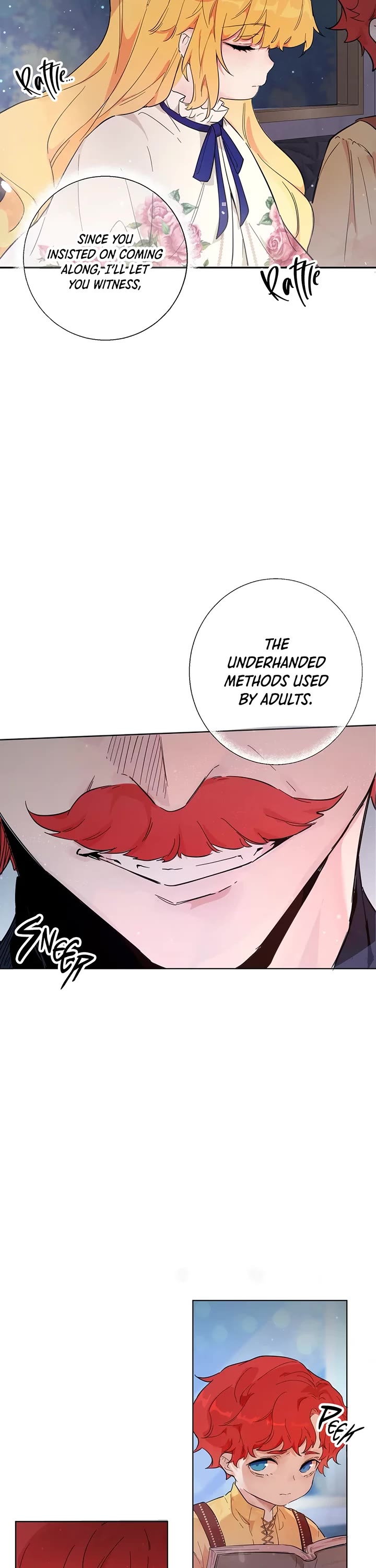 Becoming the Queen at the Age of Six Chapter 27 page 23 - Chapter 27: Cat's Eye Town: Departure