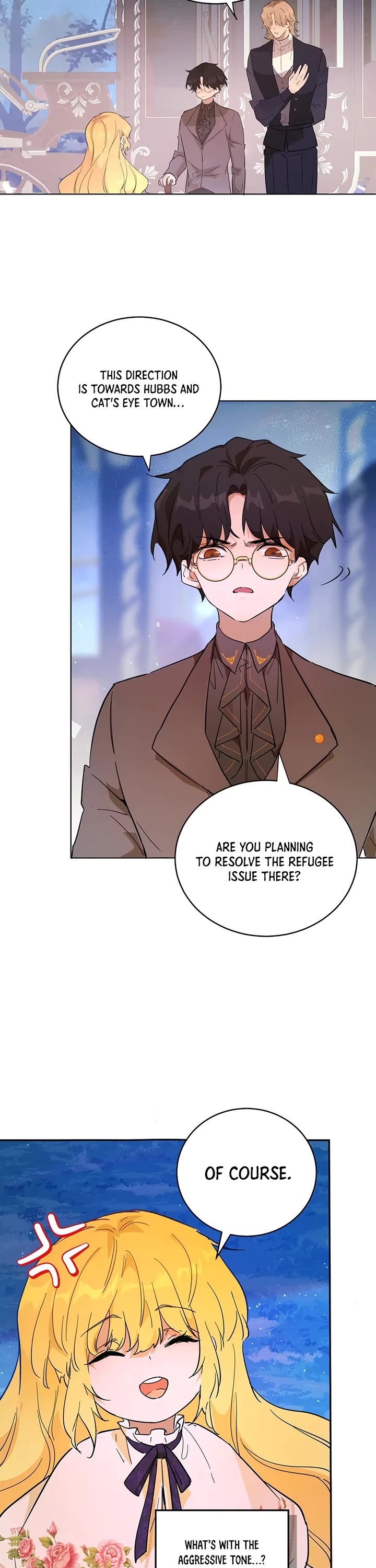 Becoming the Queen at the Age of Six Chapter 27 page 28 - Chapter 27: Cat's Eye Town: Departure