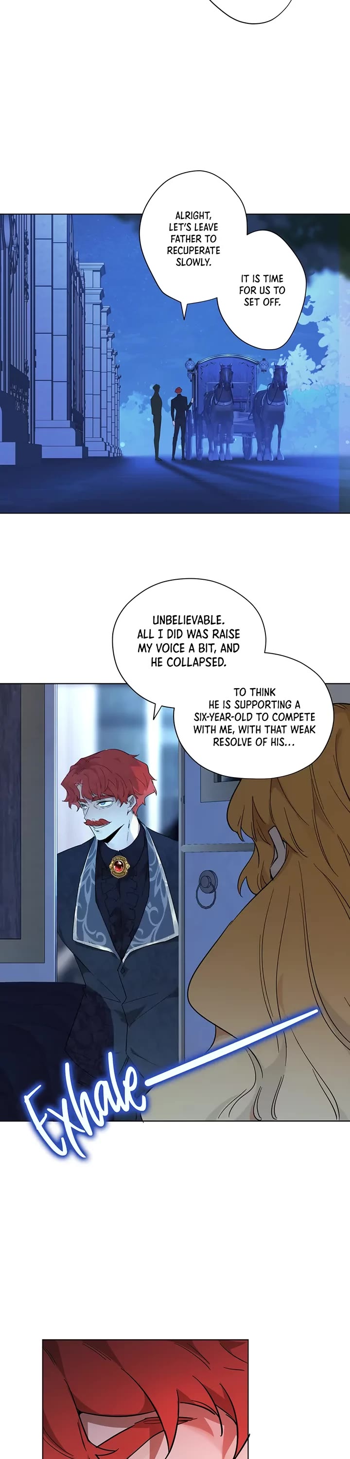 Becoming the Queen at the Age of Six Chapter 27 page 3 - Chapter 27: Cat's Eye Town: Departure