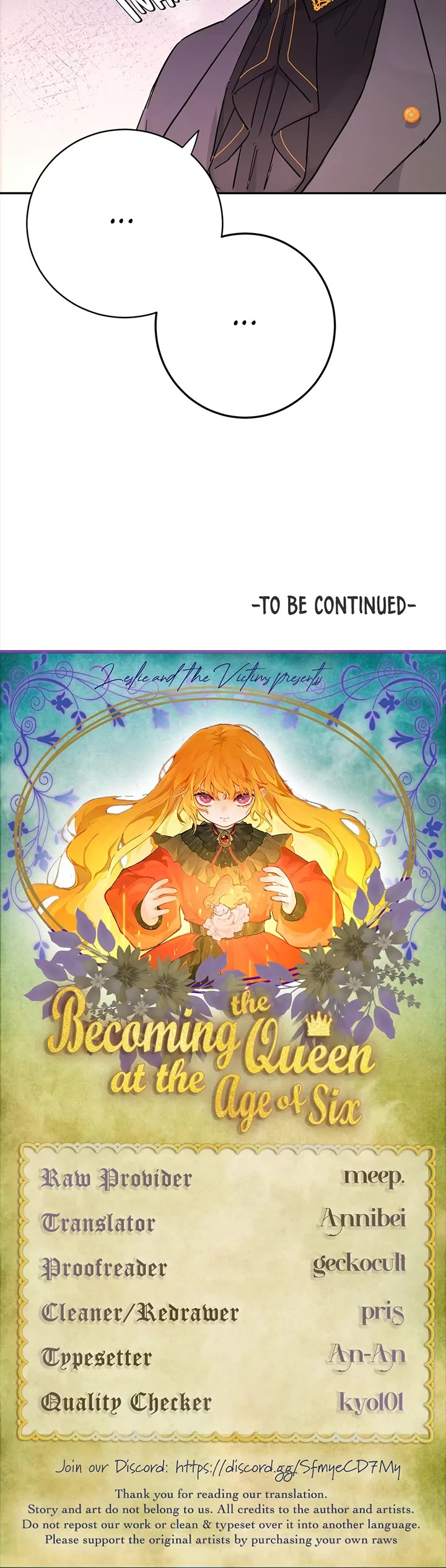 Becoming the Queen at the Age of Six Chapter 27 page 31 - Chapter 27: Cat's Eye Town: Departure