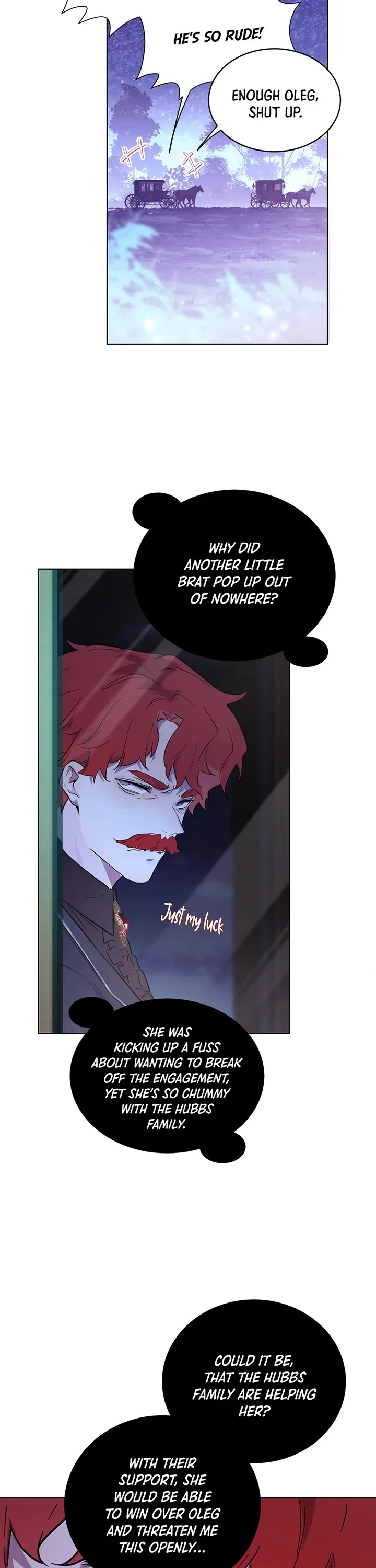Becoming the Queen at the Age of Six Chapter 28 page 12 - Chapter 28: Cat's Eye Town: Roadblock