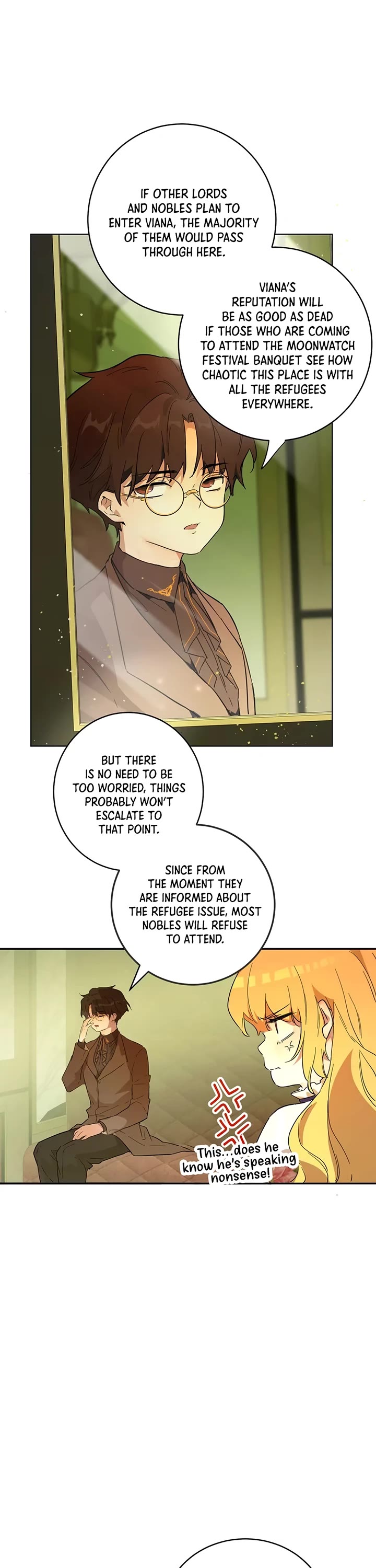 Becoming the Queen at the Age of Six Chapter 28 page 18 - Chapter 28: Cat's Eye Town: Roadblock