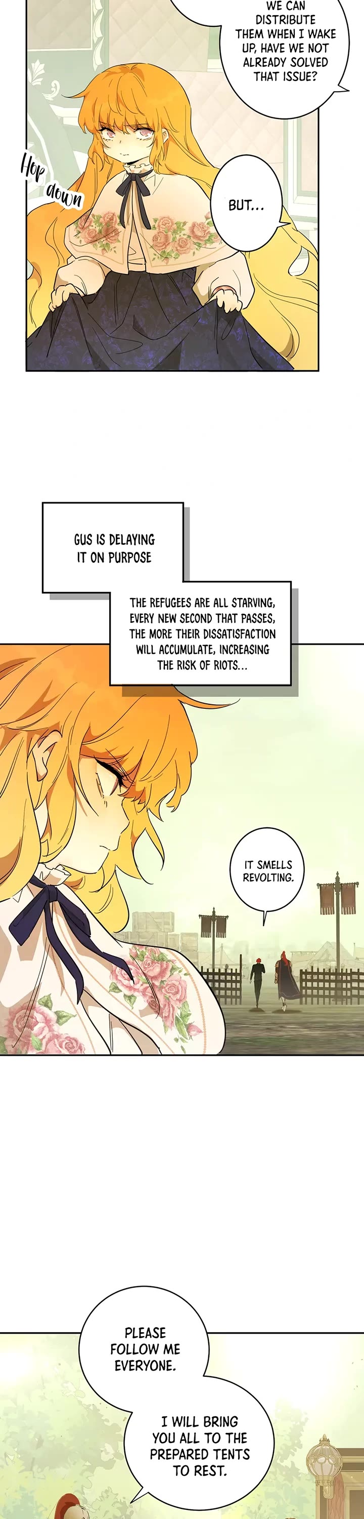 Becoming the Queen at the Age of Six Chapter 28 page 21 - Chapter 28: Cat's Eye Town: Roadblock