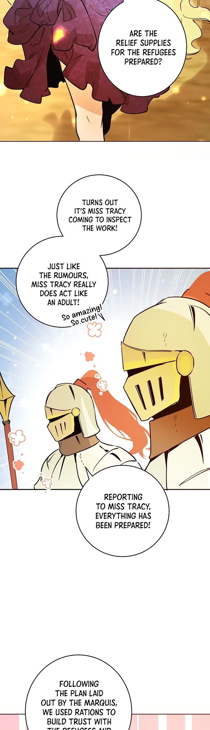 Becoming the Queen at the Age of Six Chapter 28 page 24 - Chapter 28: Cat's Eye Town: Roadblock