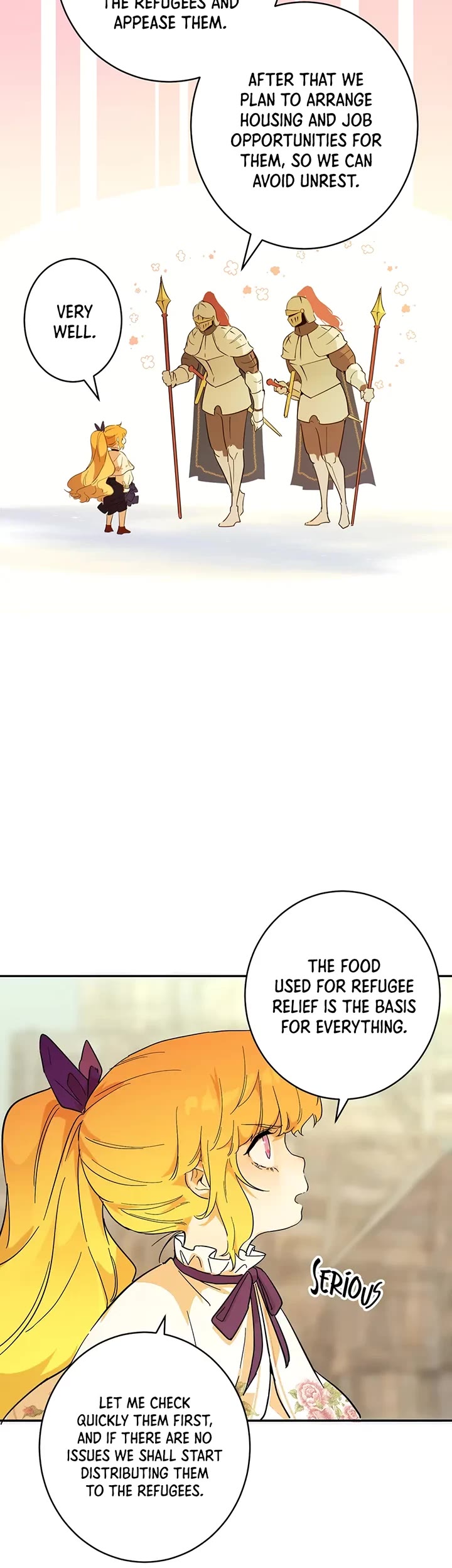 Becoming the Queen at the Age of Six Chapter 28 page 25 - Chapter 28: Cat's Eye Town: Roadblock
