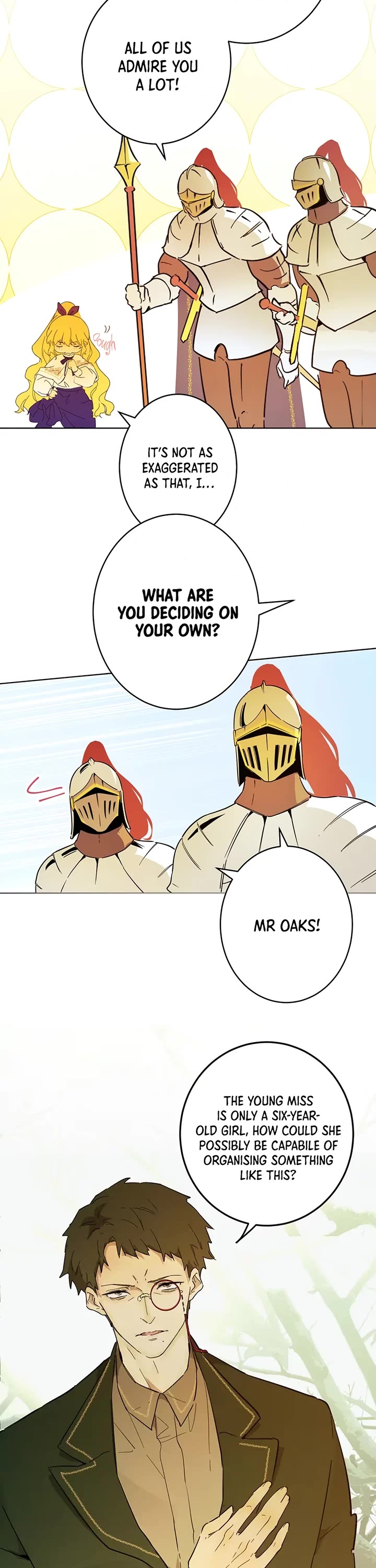 Becoming the Queen at the Age of Six Chapter 28 page 27 - Chapter 28: Cat's Eye Town: Roadblock
