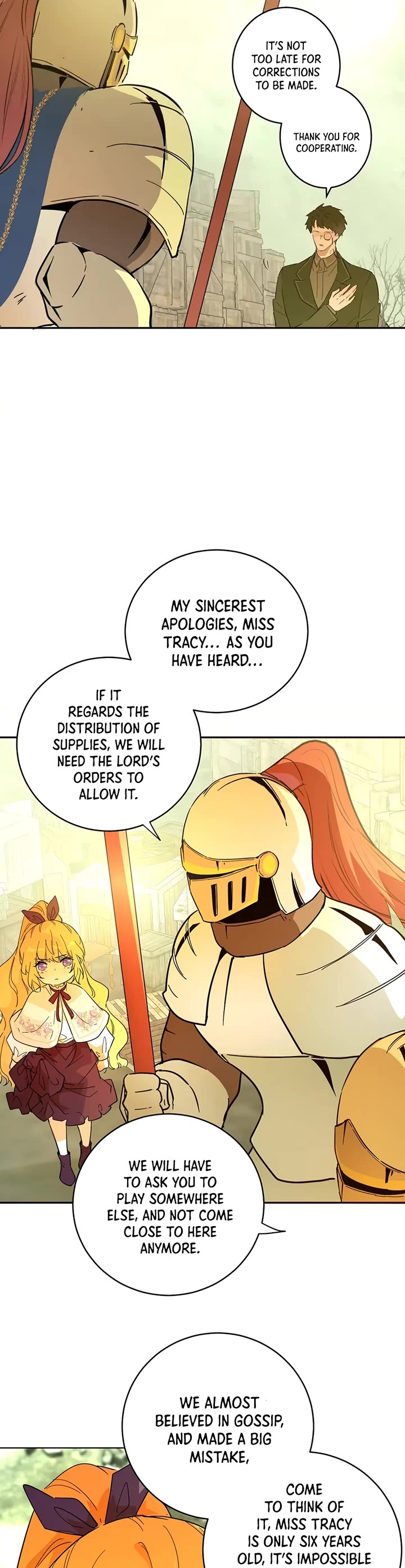 Becoming the Queen at the Age of Six Chapter 28 page 30 - Chapter 28: Cat's Eye Town: Roadblock